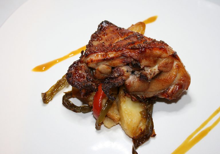 Cochinillo al horno Restaurante El Cierzo